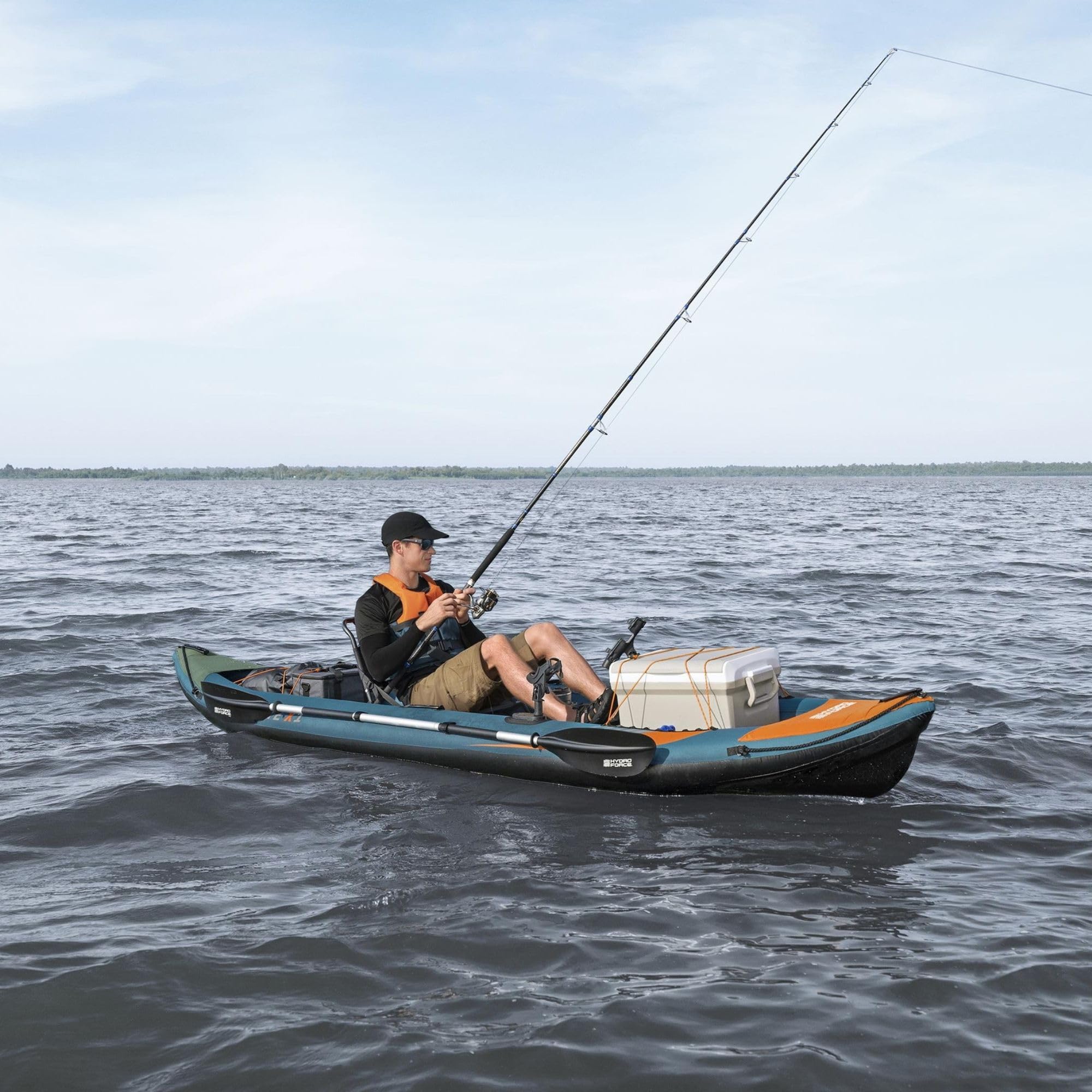 Set kayak da pesca Angler Elite X1 da 12'6" x 39"/3,80 m x 99 cm