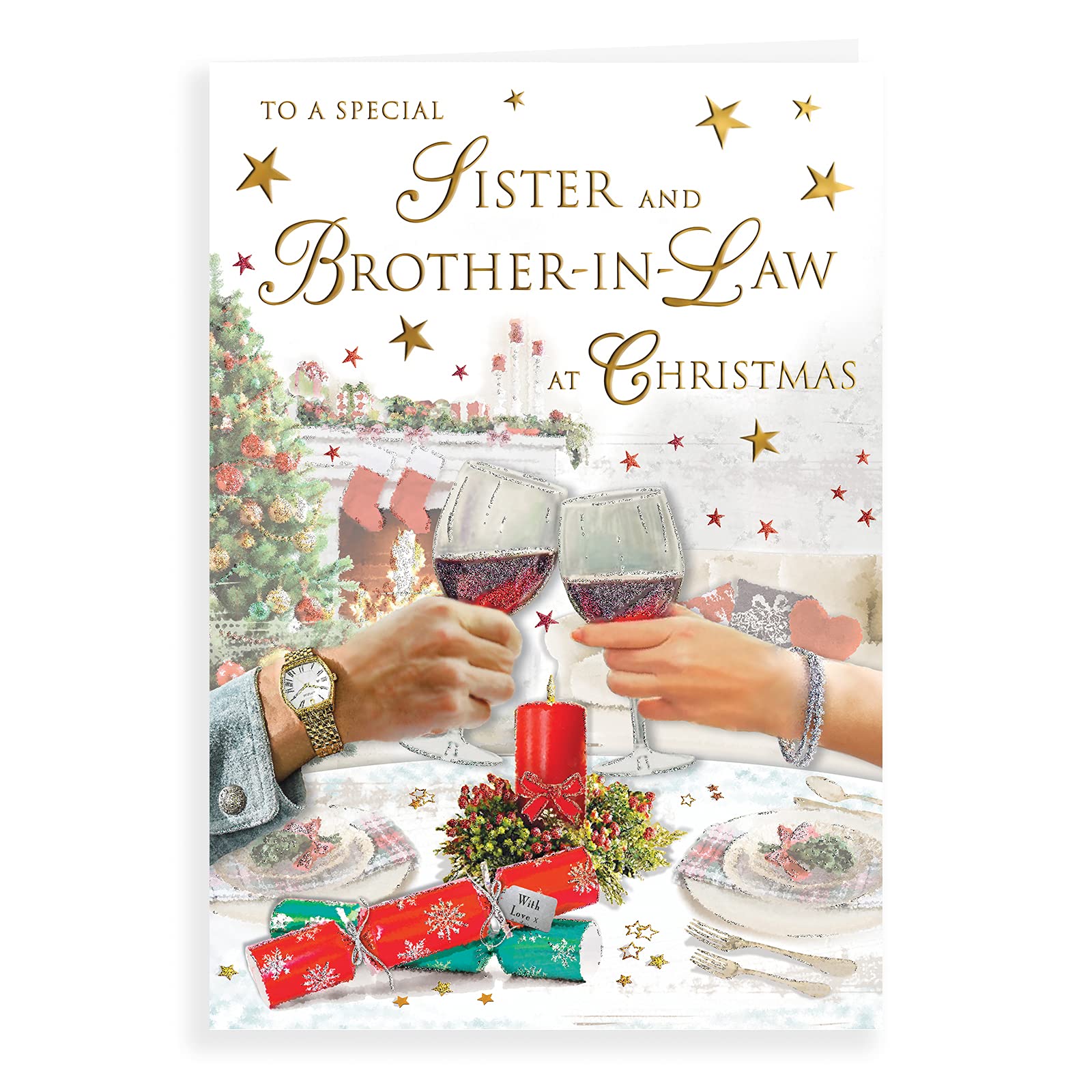 Regal Publishing Carte De Noël Traditionnelle Pour Frère 22,9 X 15,2