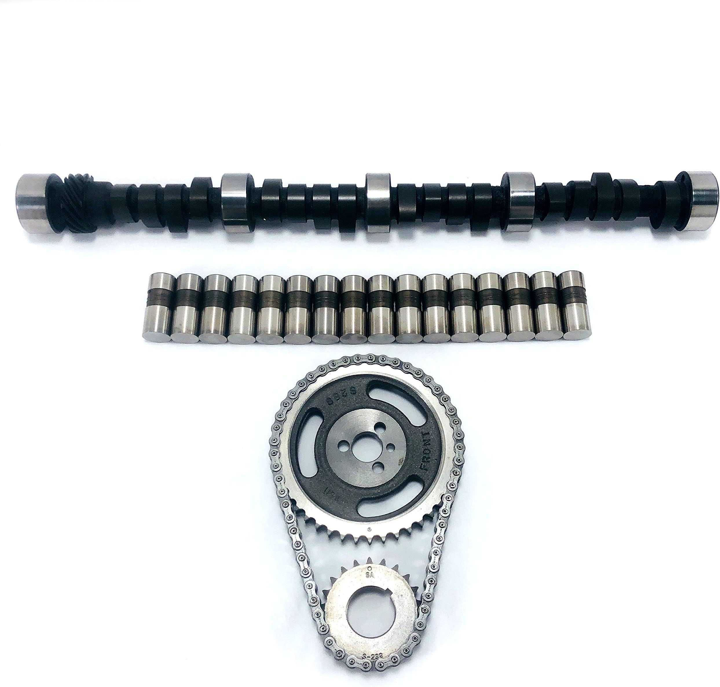 Chevy SBC 350 5.7L HP Stage 3 465/465 Camshaft Lifters & Timing Kit MC1991