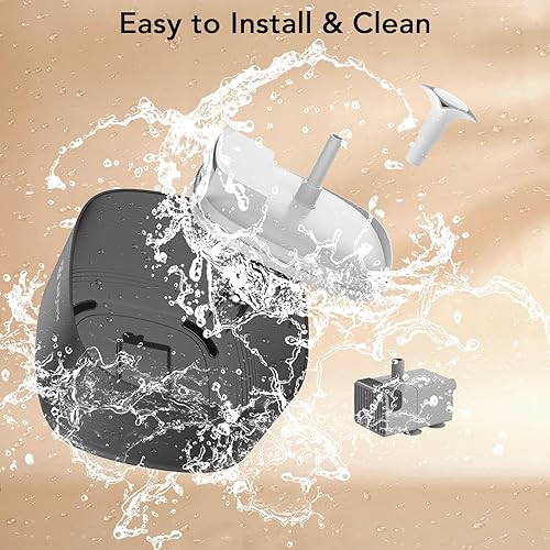 Miniatura 4 de Fuente automática de agua para mascotas, dispensador de agua para perros y gatos, con filtros de repuesto para gatos, perros, múltiples mascotas