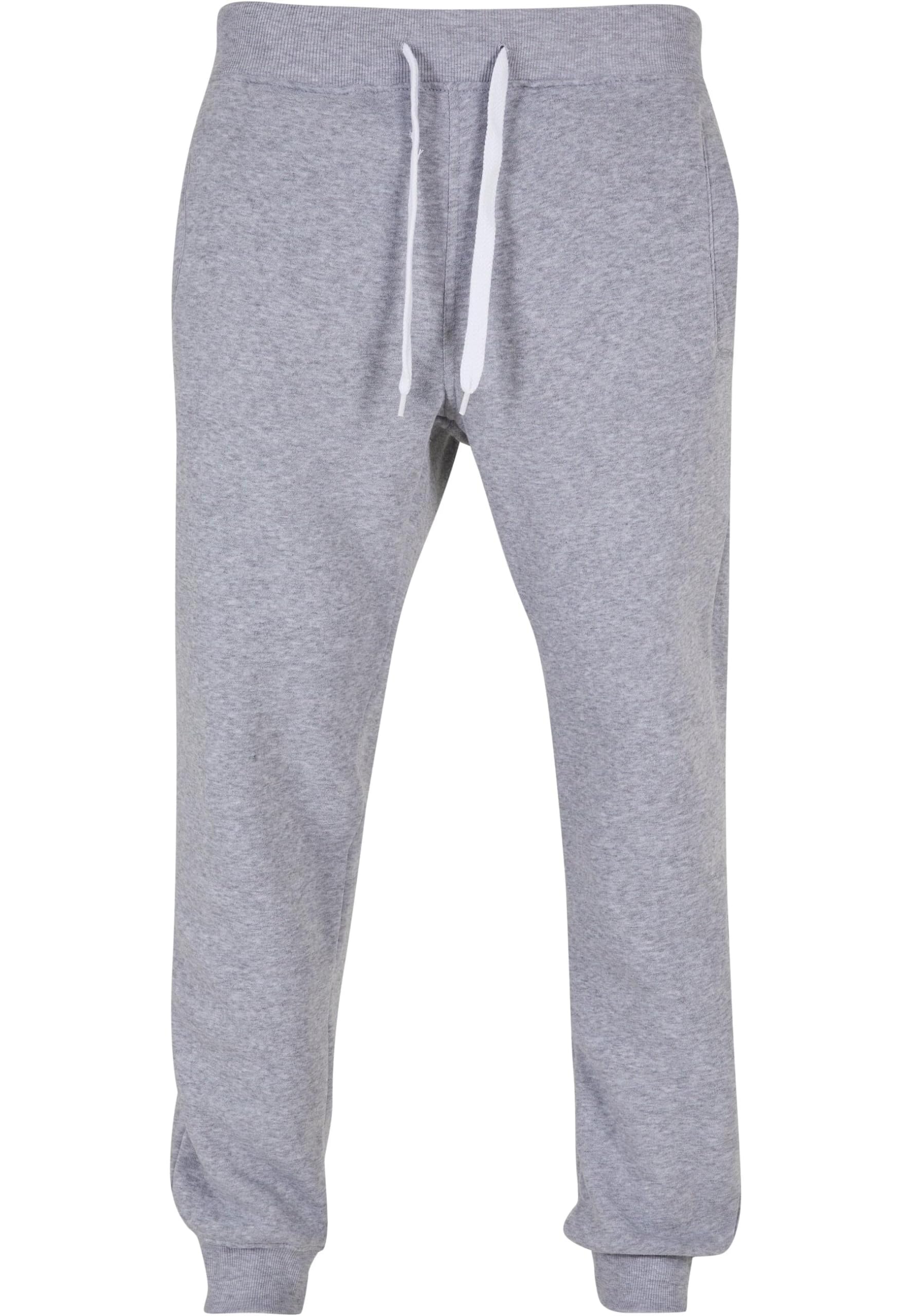 Southpole Men's 1570 Basic Active Fleece Jogger Sweatpants, White a, Small