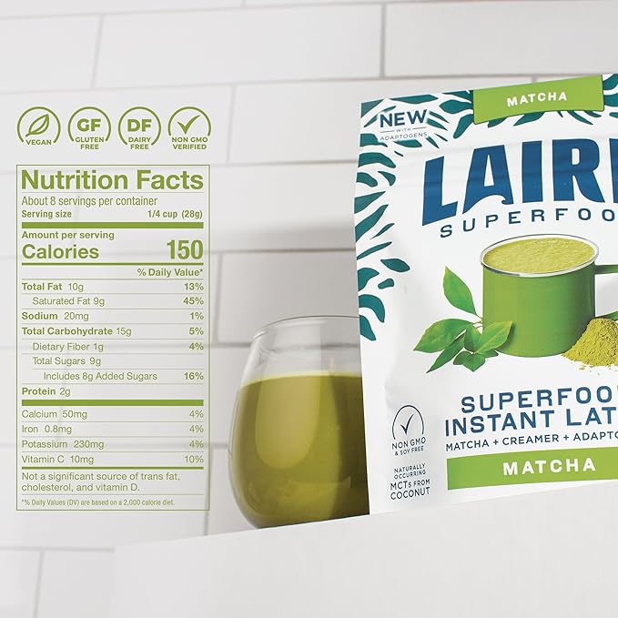 Té Matcha en Polvo con Adaptógenos - 227 g miniatura 3