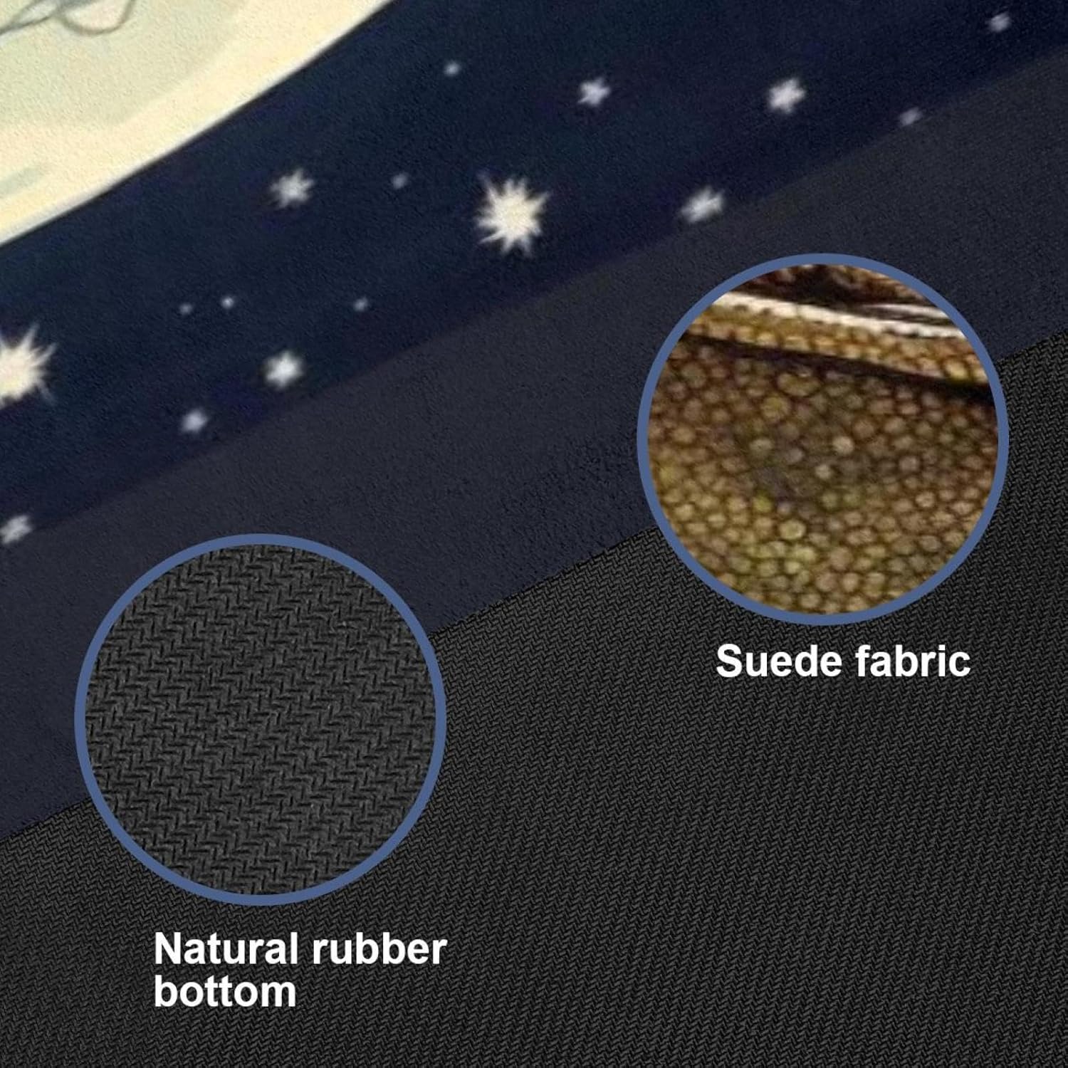 Yoga Towel, Crocodile Star Sunflower Non Slip Sweat Absorbent Hot Yoga Mat Towel for Hot Yoga, Pilates and Fitness - 72.8" x 26.8"