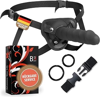 GODES CEINTURES FIXE I Strapon avec [SYSTÈME SNAP-LOCK] gode ceinture couple hetero et homosexuel I BDSM I gode 17 cm I SILICONE PREMIUM I sextoyse couple plaisir I god ceinture pour pénétration homme