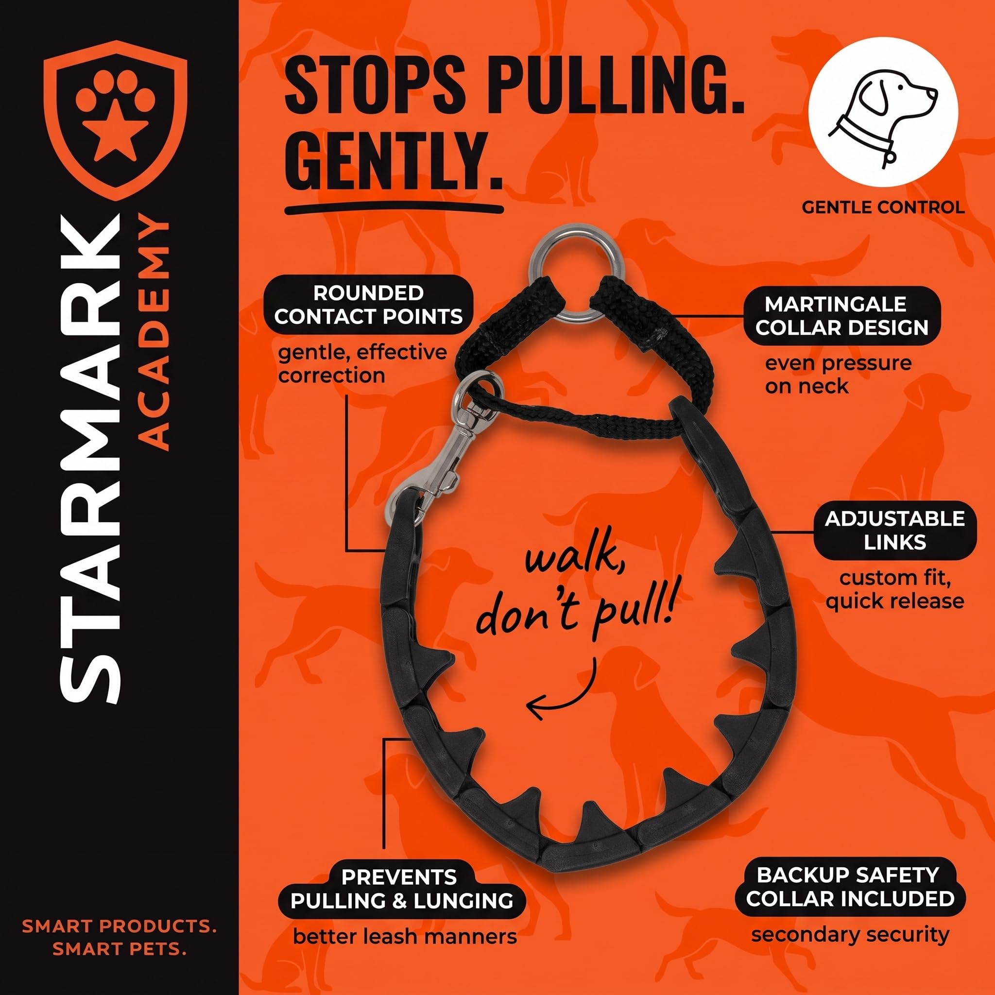 EVERLASTING Pro-Training Collier pour Chien 38,1 cm Taille S