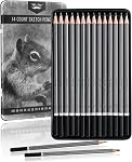 Mr. Pen- Sketching Pencils Set, 25 pcs, Art Set, Graphite Pencils for Sketching