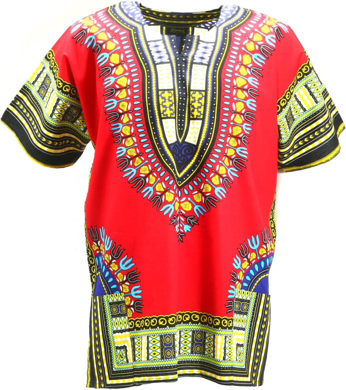 Dashiki Shirt Large Red - Image 2