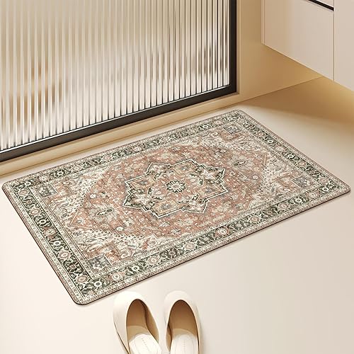 Miniatura 4 de Carpet, Water Absorbing Non-Slip for Bathroom, Front Door, Next to Sink - Traditional 20x32