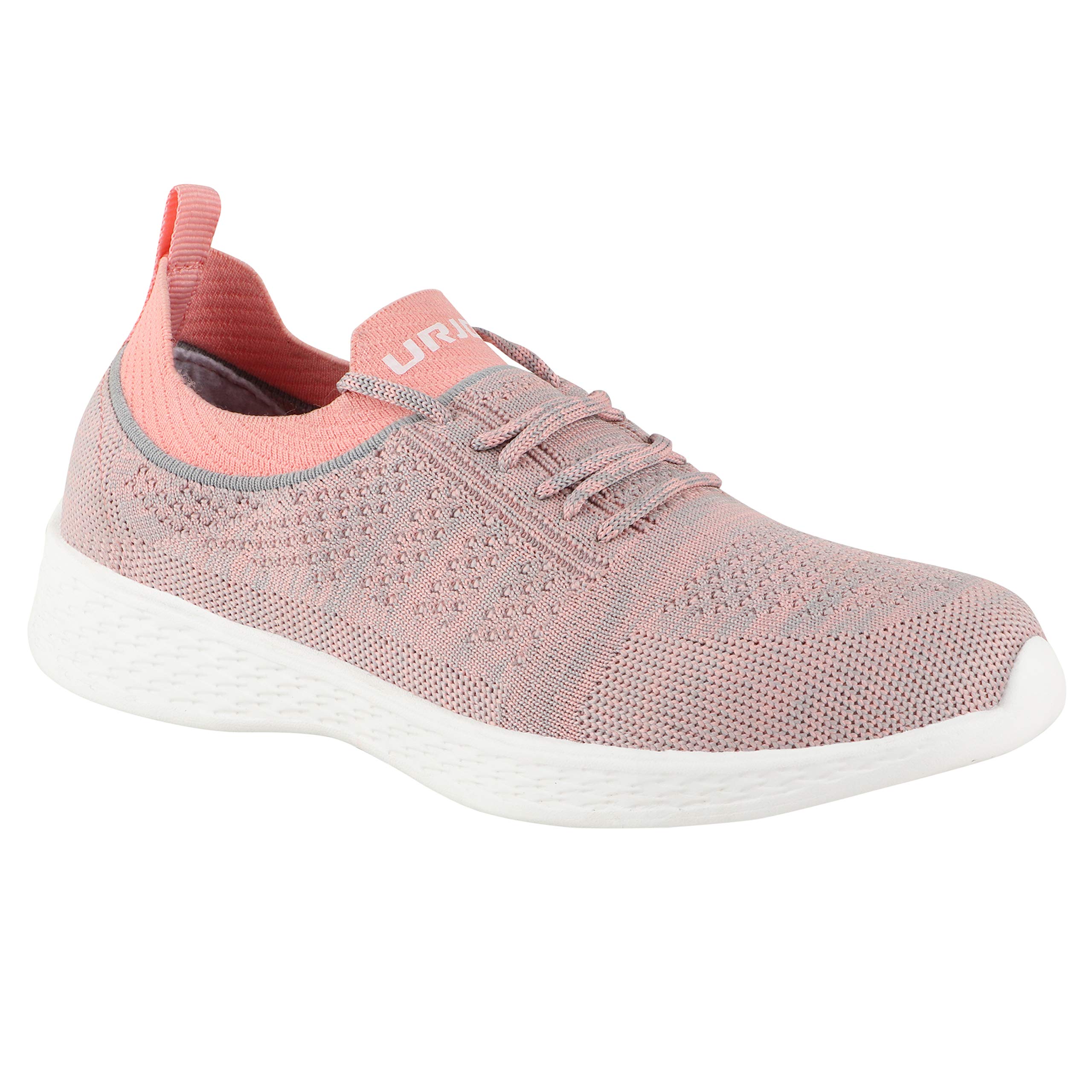 URJO Pnk/Gry Running Shoes-4 UK (Women_EROSE) (B08Q599Q6N) Amazon Price History, Amazon Price Tracker