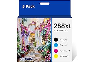 Remanufactured 288XL Ink Cartridges for Epson XP and WF Printers