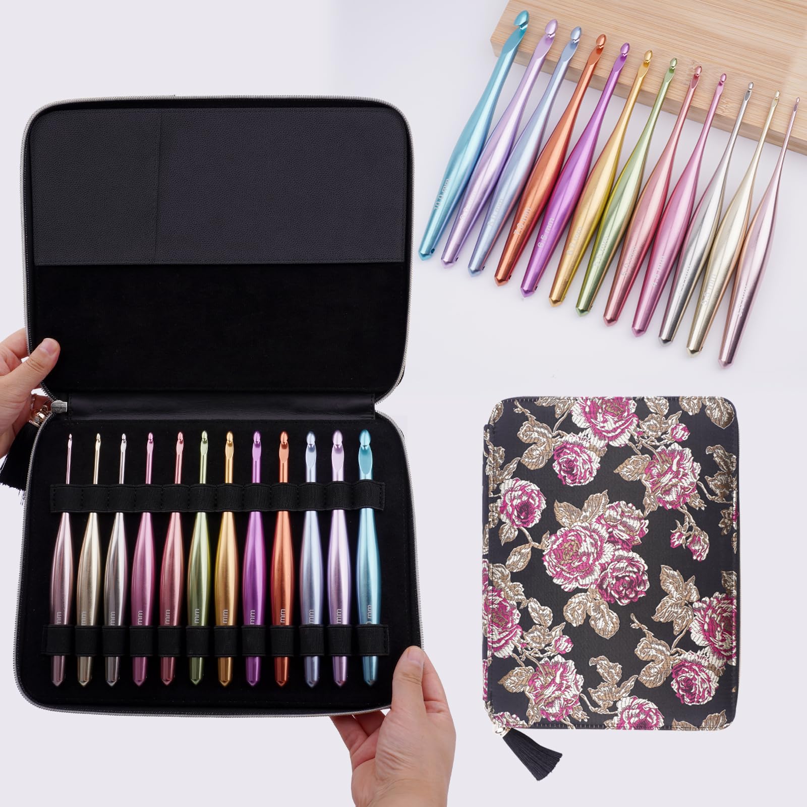 LEE MINHYUK ミニョクHOOK Japan MD フルセット Amazon.com: Mdoker Newest Aluminum Crochet Hook Set with Case