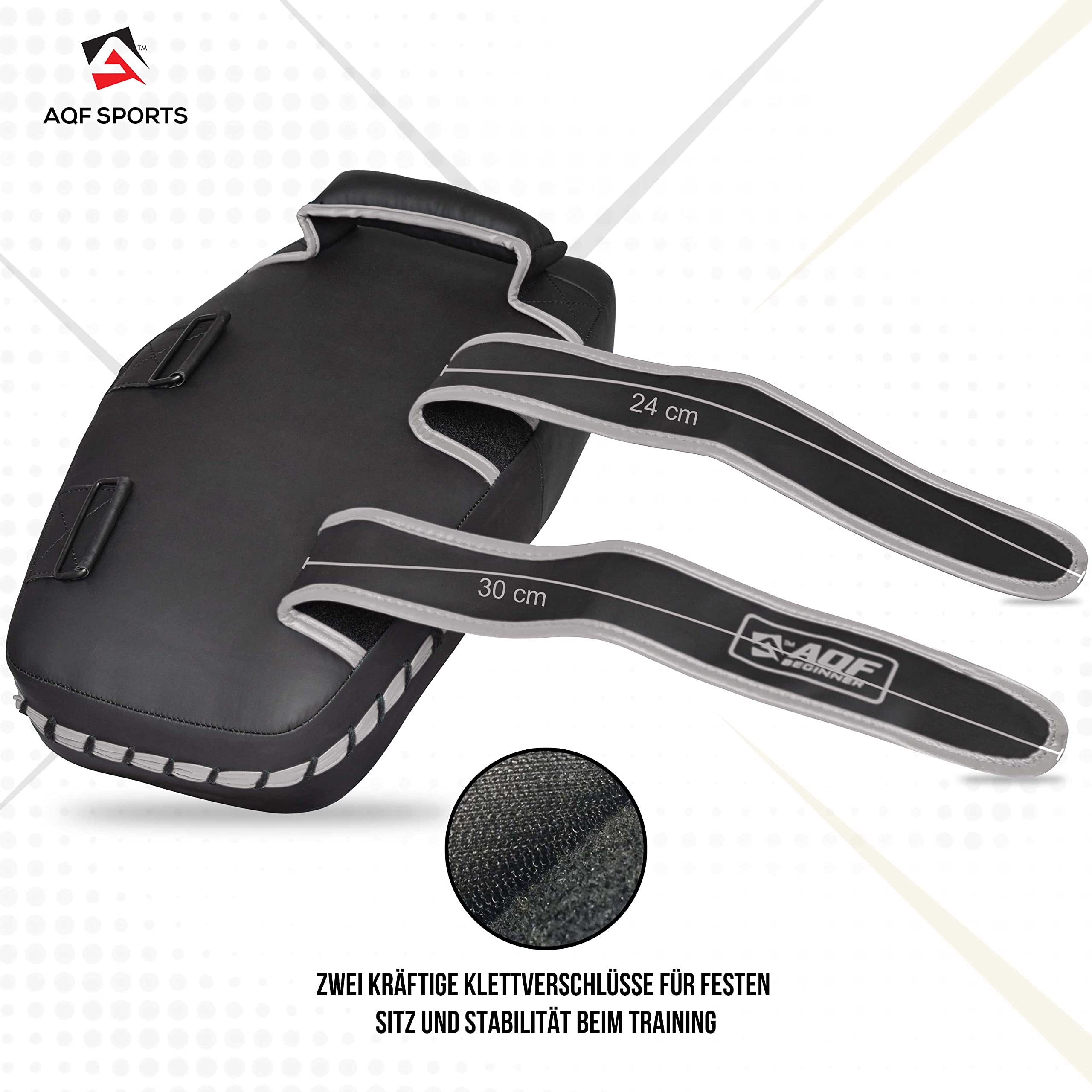 AQF Schlagpolster Kampfsport, Pratzen Boxen Maya-Leder Curved, Pratzen Kickboxen, Muay Thai Kick Pad, Schlagkissen, Box Pads Für Boxing, Martial Arts, Karate & MMA