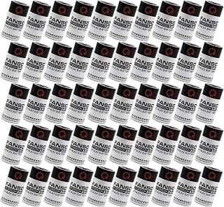 50Pcs 3.6V 8500mAh FANSO ER26500H Replacement Battery ER26500 Size C Li-ion Li-SOCl2 Battery for Automobile Tire Pressure Monitor, Electricity Meter