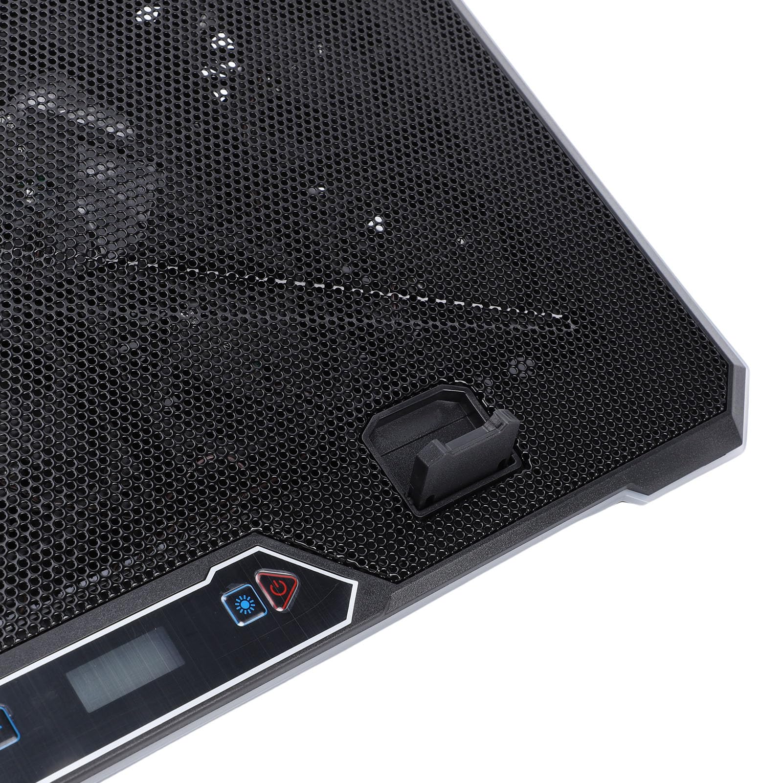 Bewinner Almohadilla de Refrigeración RGB para Ordenador Portátil, Iluminación Personalizable, Construcción Estable, Enfriador de Ordenador Portátil de 12-19 Pulgadas para Jugadores, Aleación de (14