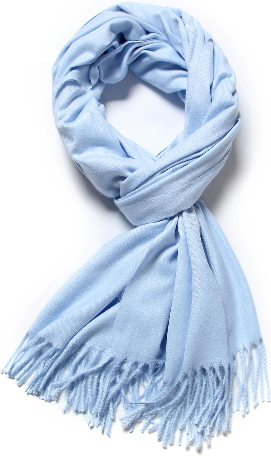 Cindy & Wendy Women's Pashmina Shawl Wrap for Evening Dress Bridesmaid Wedding Bridal Winter Warm Large Soft scarf - Image 2