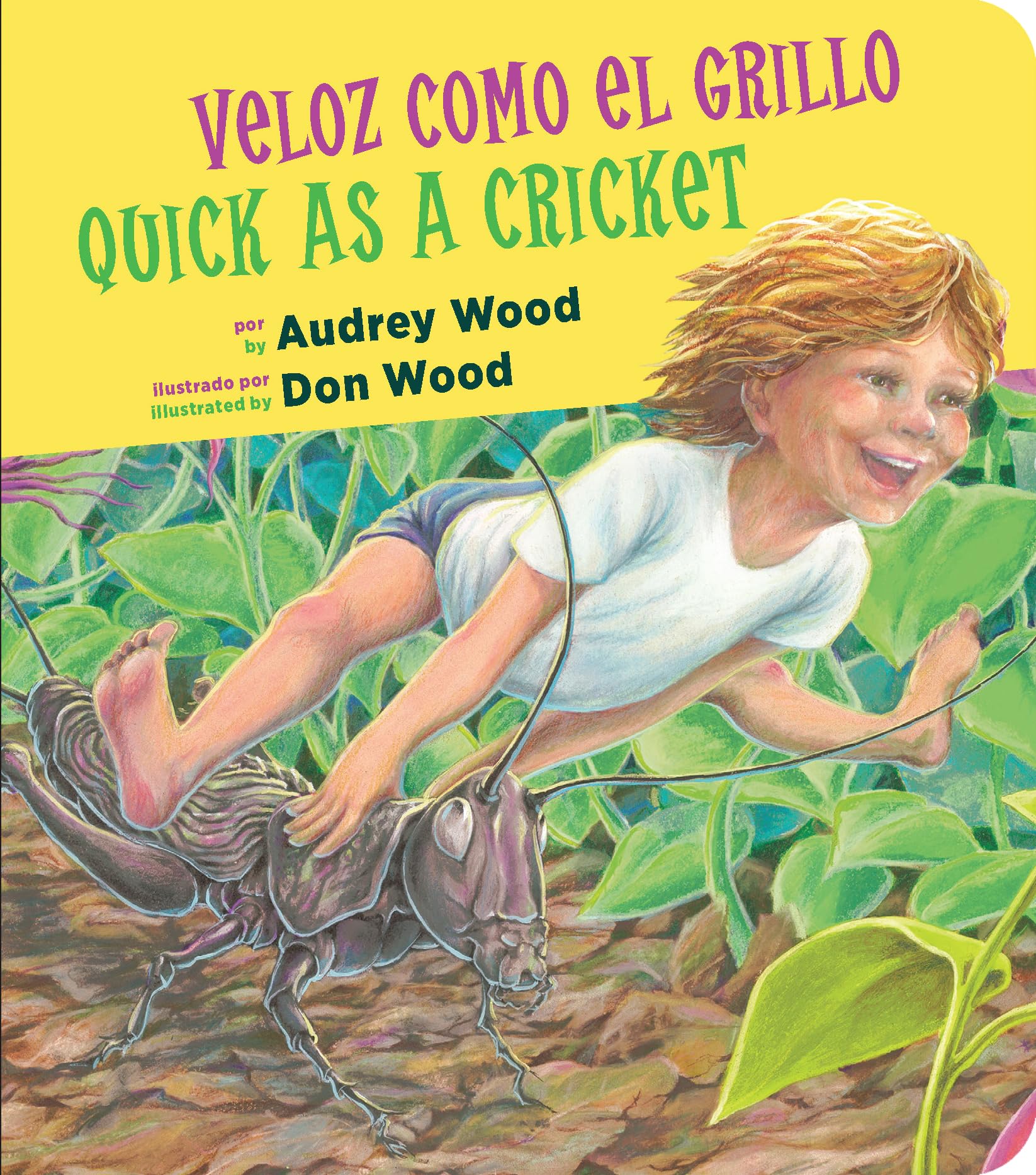 Quick as a Cricket/Veloz como el grillo: Bilingual English-Spanish (Spanish Edition)