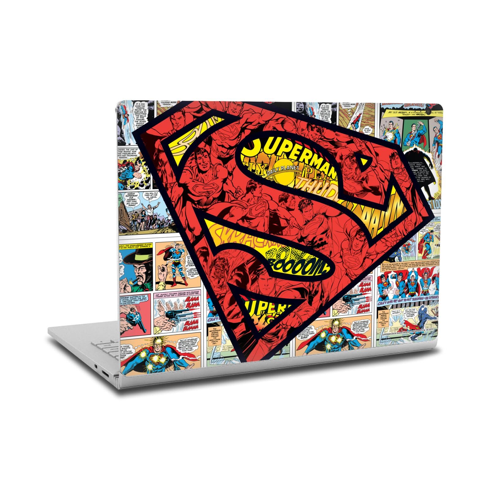 Couverture Superman Surface Book 2 anti-rayure vinyle adhésif DC Comics