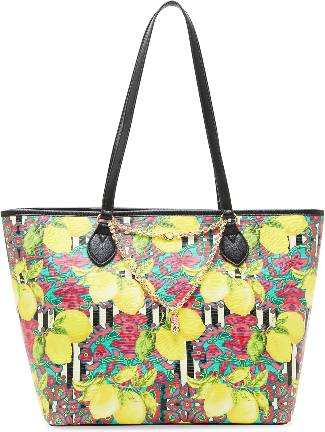 Betsey Johnson Fresh N Fruity Tote With Necklace