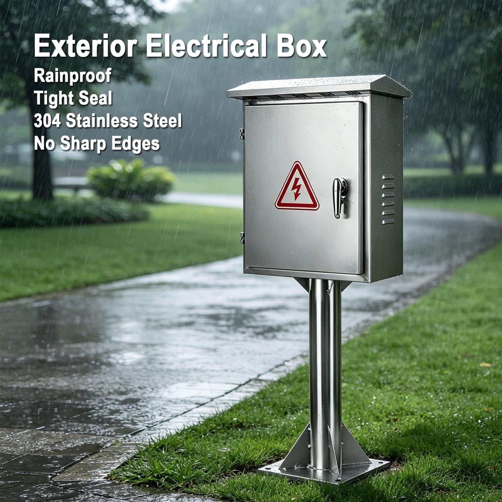 Quadro Elettrico Esterno, Scatola Elettrica, Bordo Resistente alla Pioggia