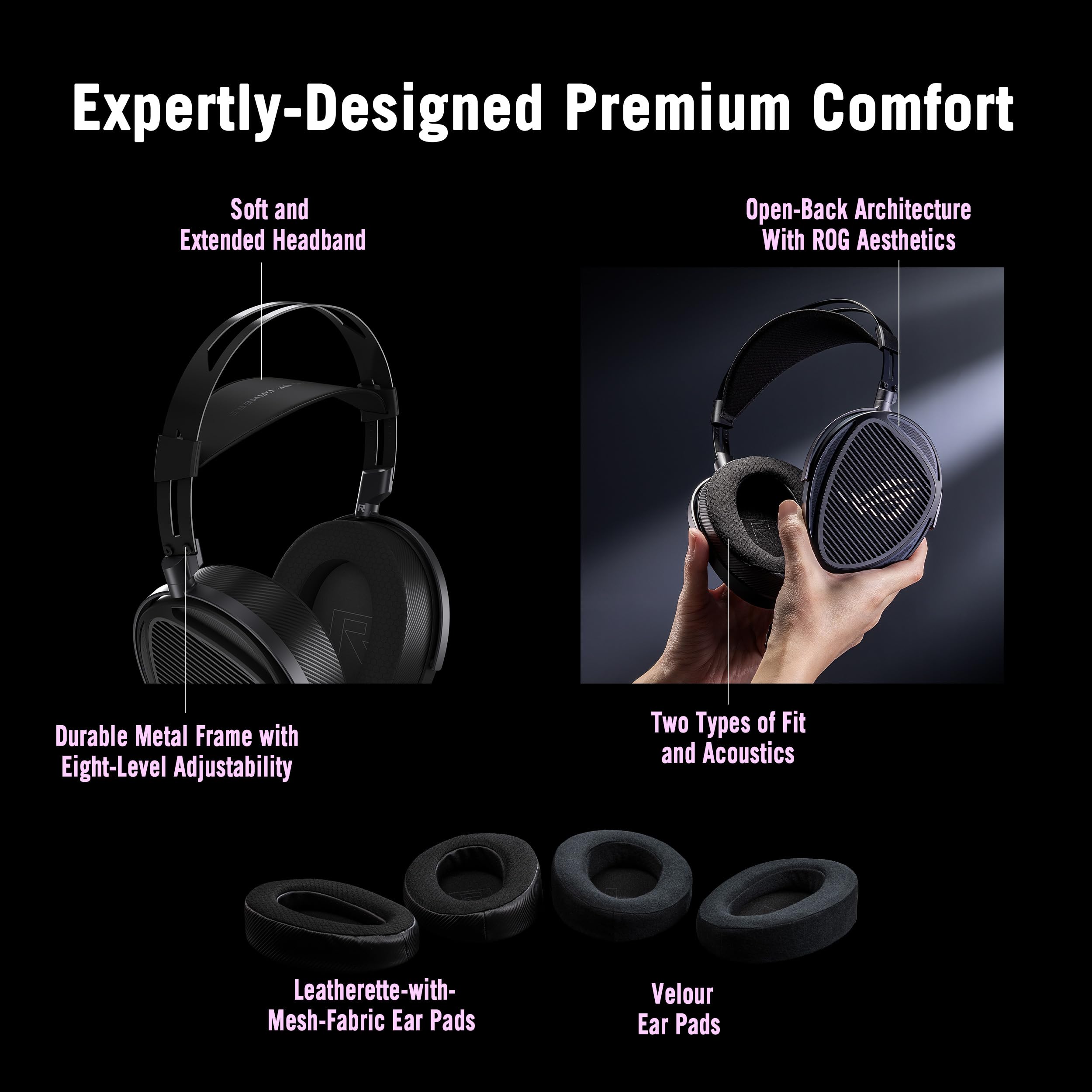 ASUS ROG Kithara Casque Gaming filaire