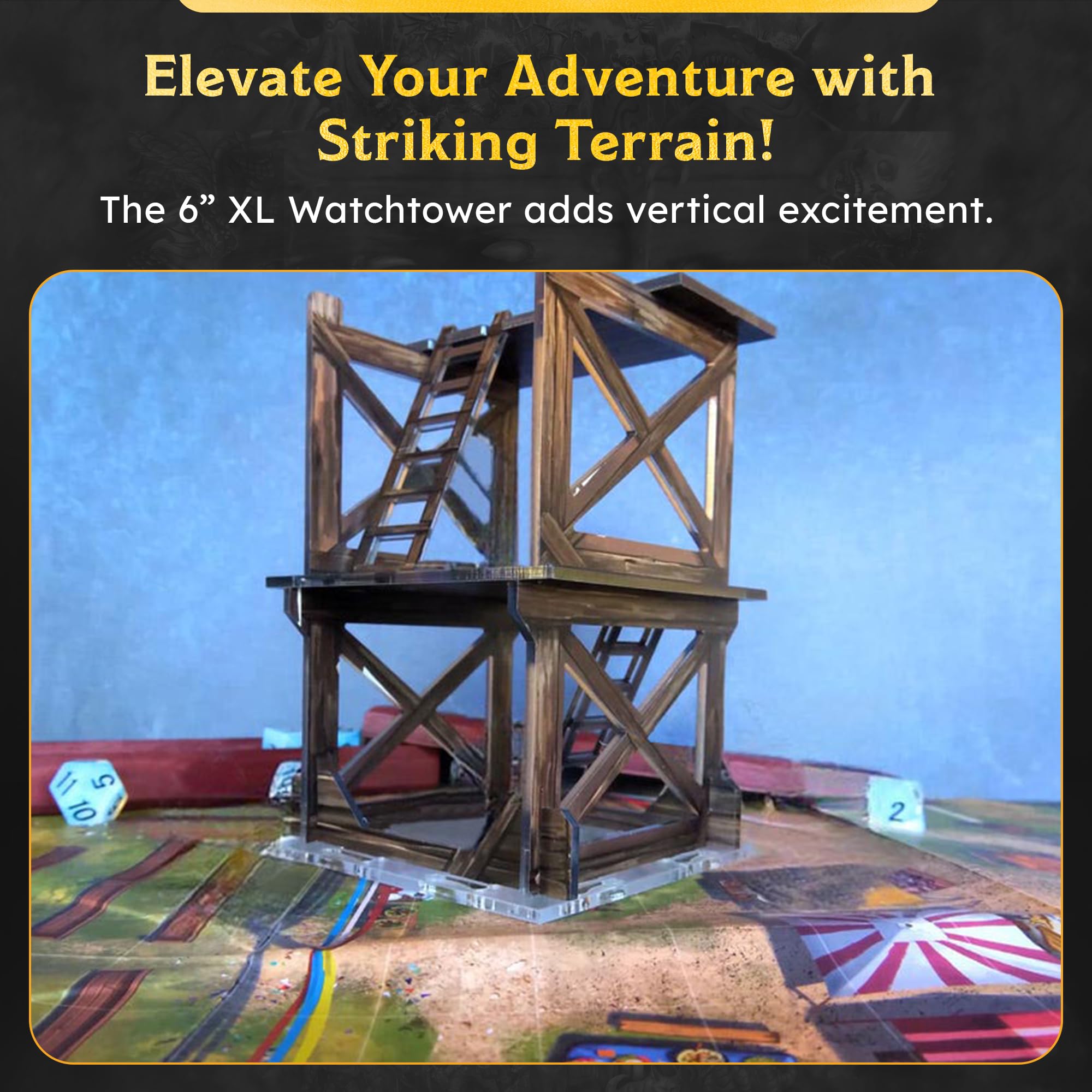 Dungeon In A Box - Death. Save. Repeat. 5e One-Shot Adventure for 4th-Level Characters, Includes D&D Miniatures, DND Battle Map, and Skinny Minis, Perfect DND Accessories for Tabletop RPG Campaigns - Image 6