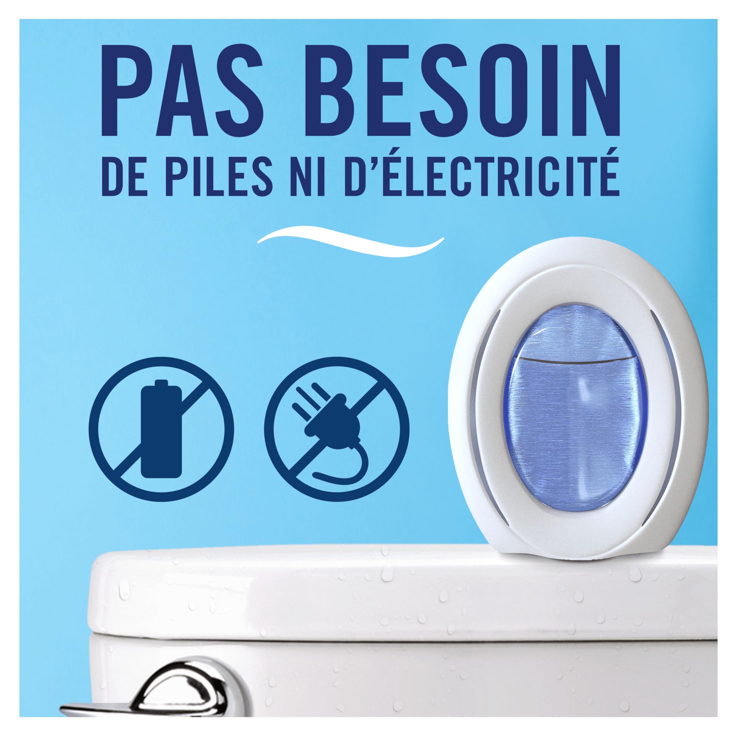 Febreze Petit Coin, Fruits Exotiques Désodorisant WC En Continu Pour Élimination Et Prévention Des Odeurs 1 X