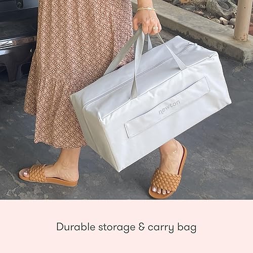 Miniatura 7 de Newton Baby Inserto de moisés para cuna de viaje y corral  Incluye colchón y sábana - 100% transpirable y lavable, funda de doble capa  Paredes de