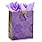 Hallmark 13 Large Gift Bag with Tissue Paper (Purple Flowers, Gold Accents) for Birthdays, Mother\'s Day, Bridal Showers, Weddings, Retirements, Anniversaries, Engagements, Any Occasion