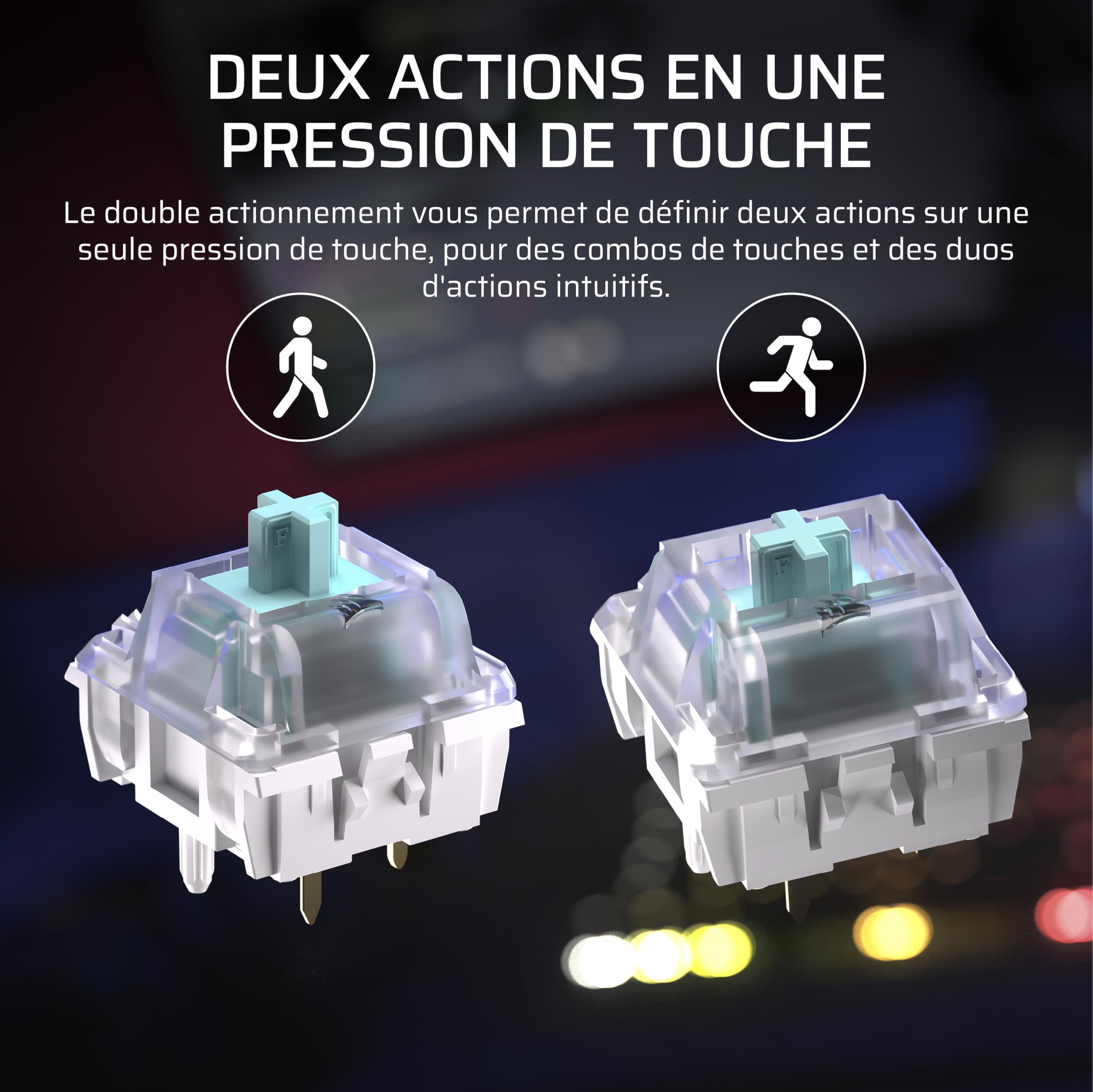Corsair K70 Pro TKL RGB Clavier de Jeu Filaire Magnétique-Mécanique – Noir | Interrupteurs Ajustables MGX Hyperdrive à Effet Hall Pré-Lubrifiés, SOCD et Déclenchement Rapide Simultanés, 8000Hz, AZERTY