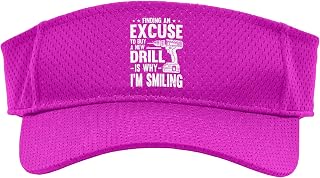 Finding Excuse to Buy New Drill Tool Workshop Handyman Sport Sun Visor