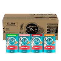 Purina ONE Bifensis Sterilcat 60x85g Pollo, Manzo