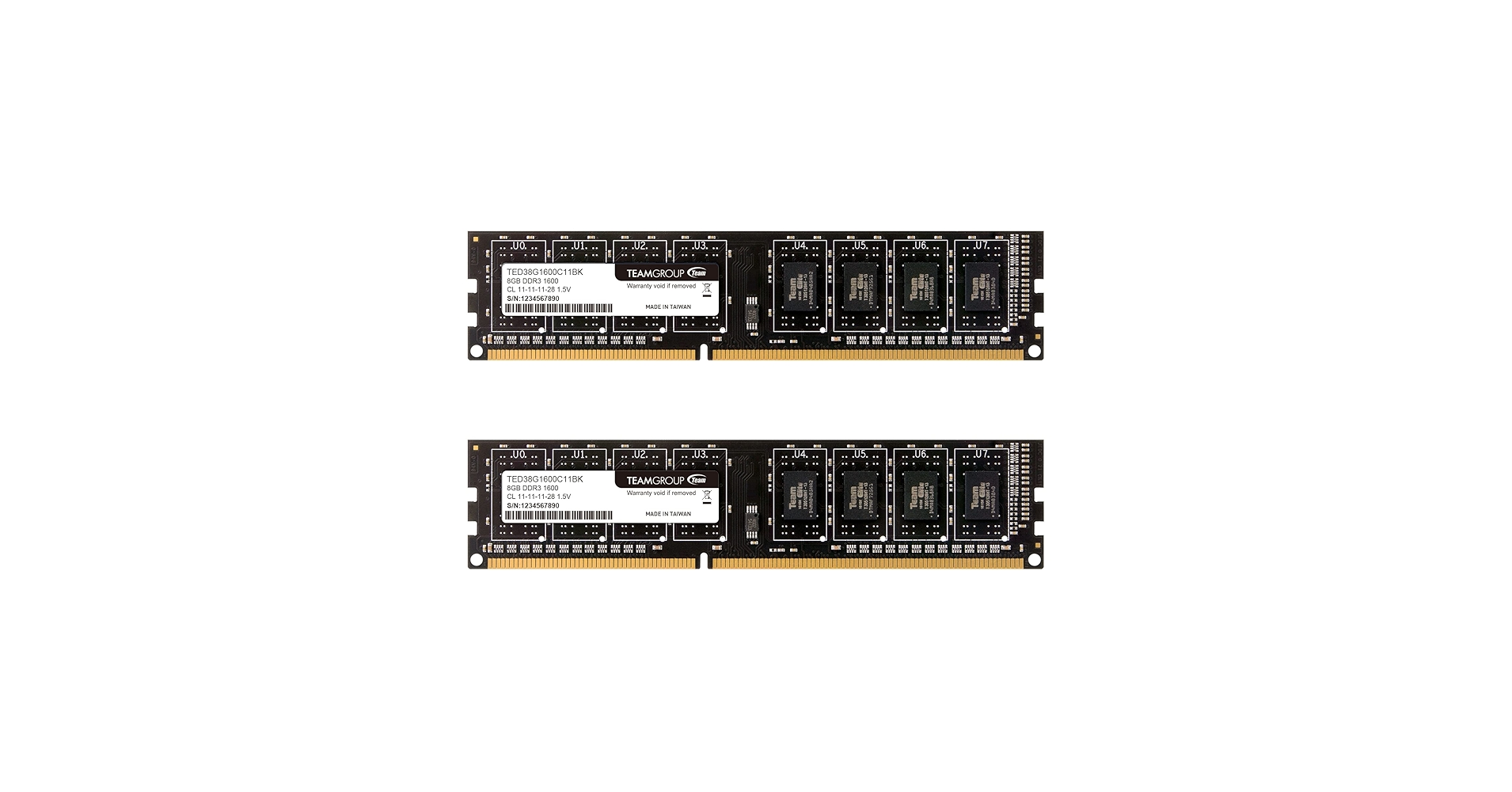 Team Elite DDR3 メモリ 8GB×2 16GB 1333MHz TEAMGROUP Elite DDR3 16GB Kit (2x8GB) 1600MHz (PC3-12800