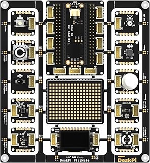 GeeekPi DeskPi PicoMate for Raspberry Pi Pico/Pico W, DeskPi PicoMate Expansion Board Breakout Module Board for Raspberry Pi Pico/Pico W