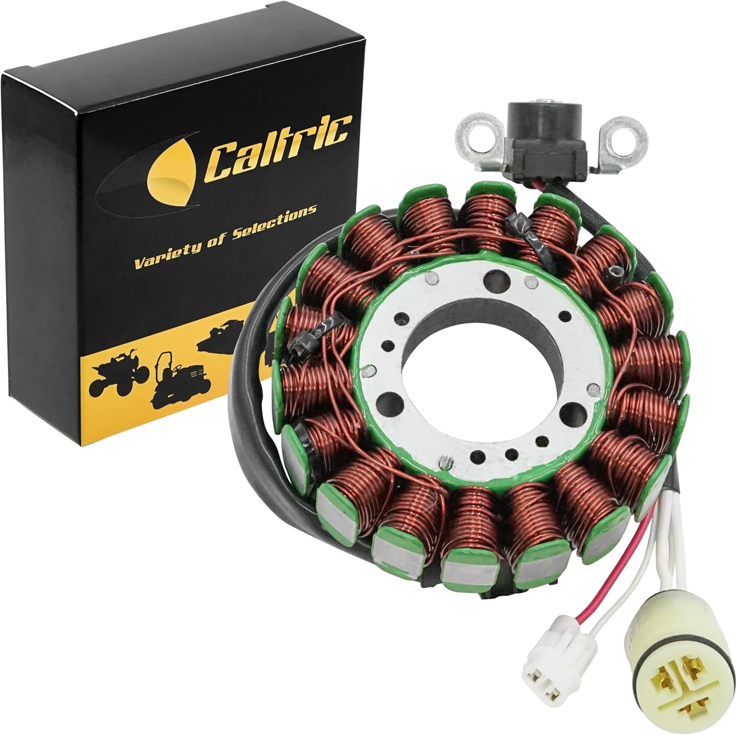 Caltric Stator Compatible With Yamaha Yfz450R Yfz450 R 2009-2022/ Yfz450Rse Special Edition 2009-2022