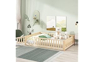 Full Size Floor Bed: Cozy Sanctuary for Little Dreamers