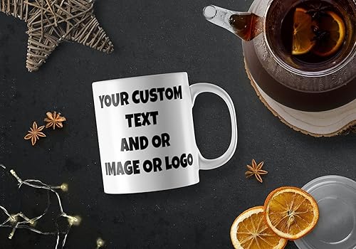Miniatura 7 de Tazas de café con foto personalizada 11 onzas tazas personalizadas con imagen texto nombre regalos personalizados para el día V novio novia oficina