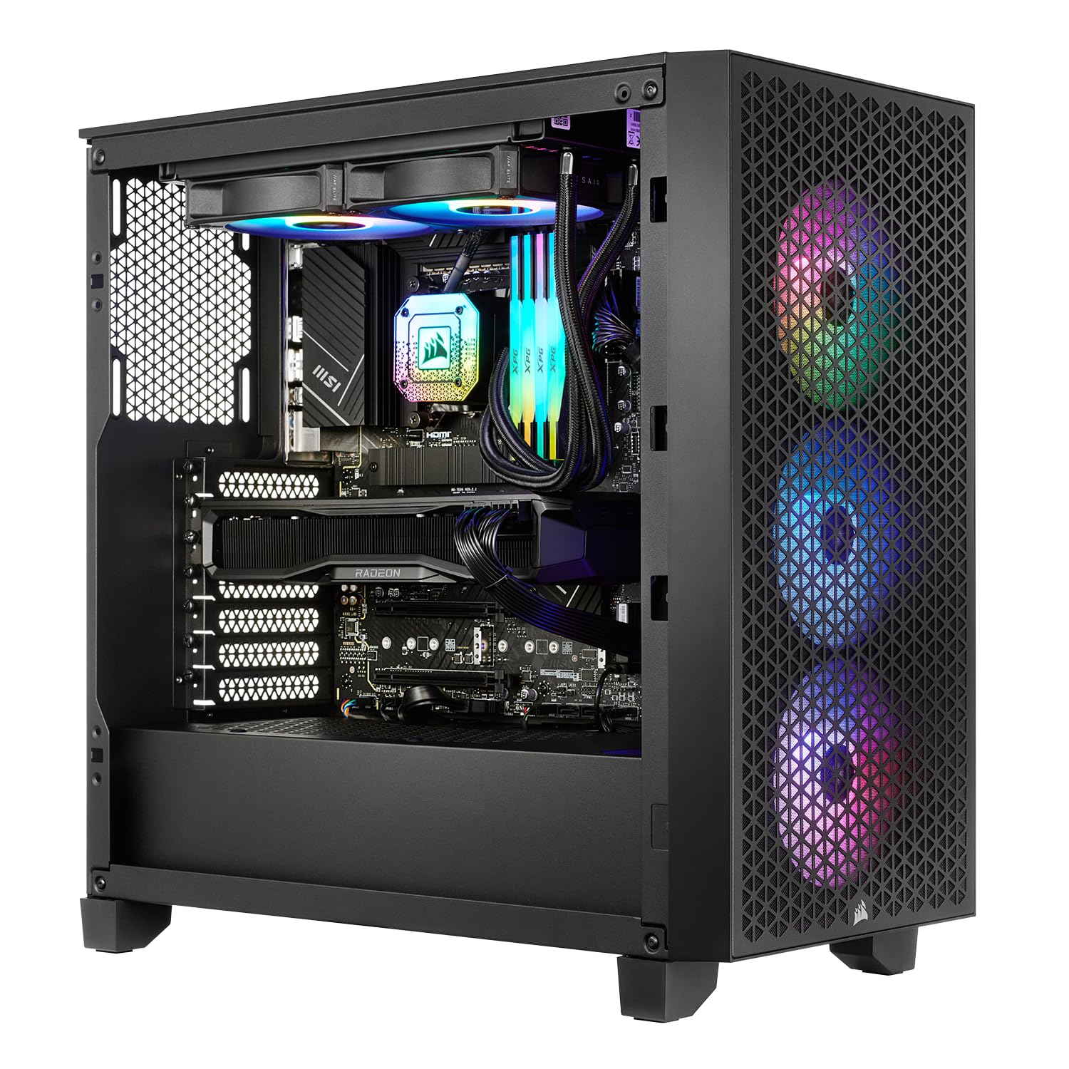 Memory PC High-End Gaming – AMD Ryzen 7 9800X3D | NVIDIA RTX 5070 12GB | 64GB DDR5 HighSpeed | 2TB M.2 SSD | Windows 11 Pro | MSI Wasserkühlung – Extrem leistungsstark & leise!