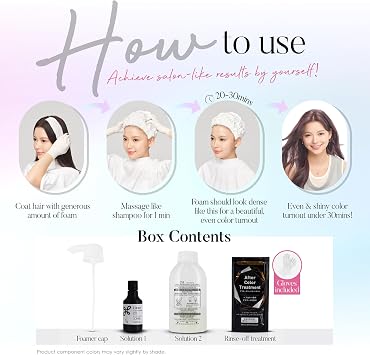 KAO Liese Soft Bubble Hair Color - Milk Tea Brown - Hong Kong