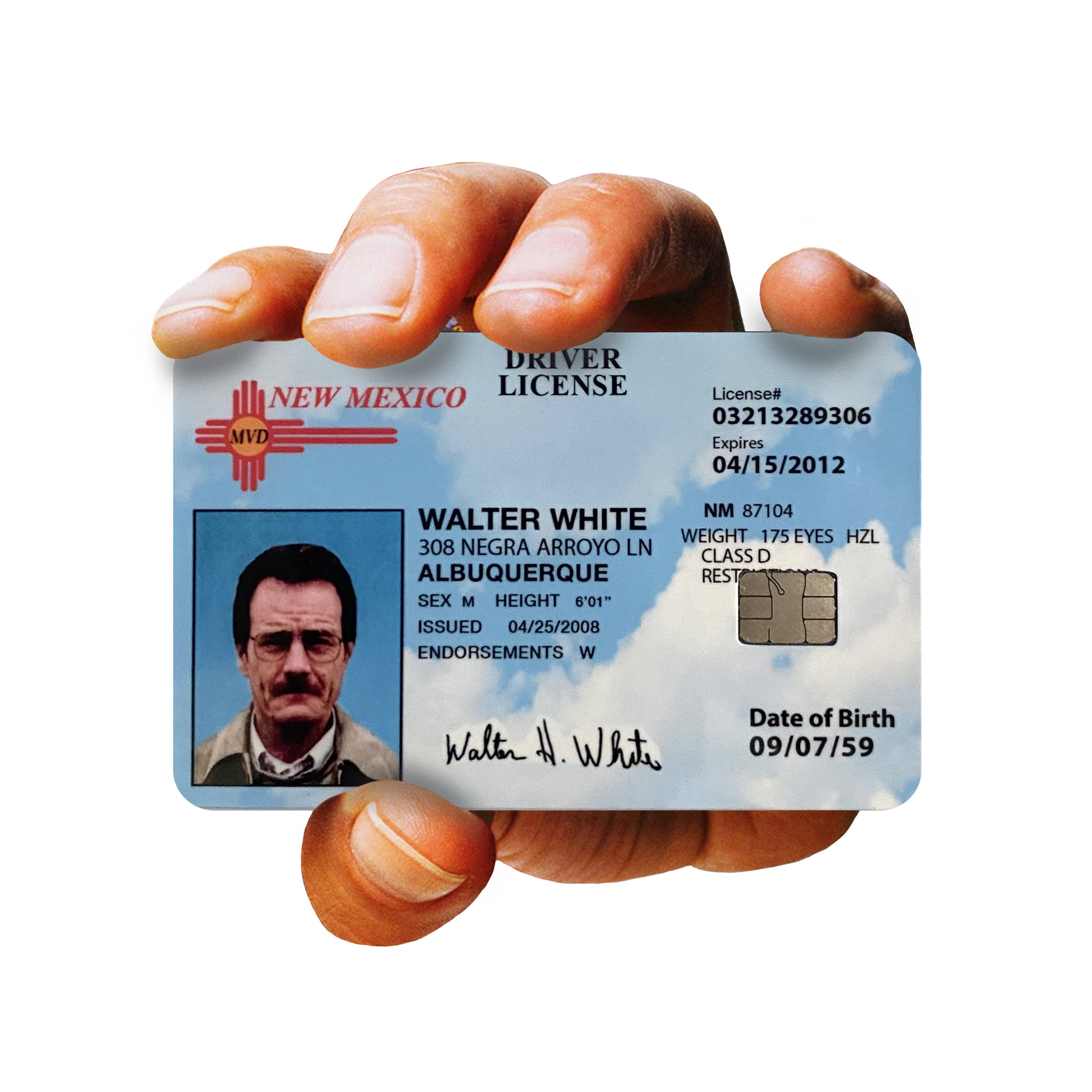 STiCKiEMART Walter White ID Skin cover for DEBIT|CREDIT|TRANSIT|CARDS