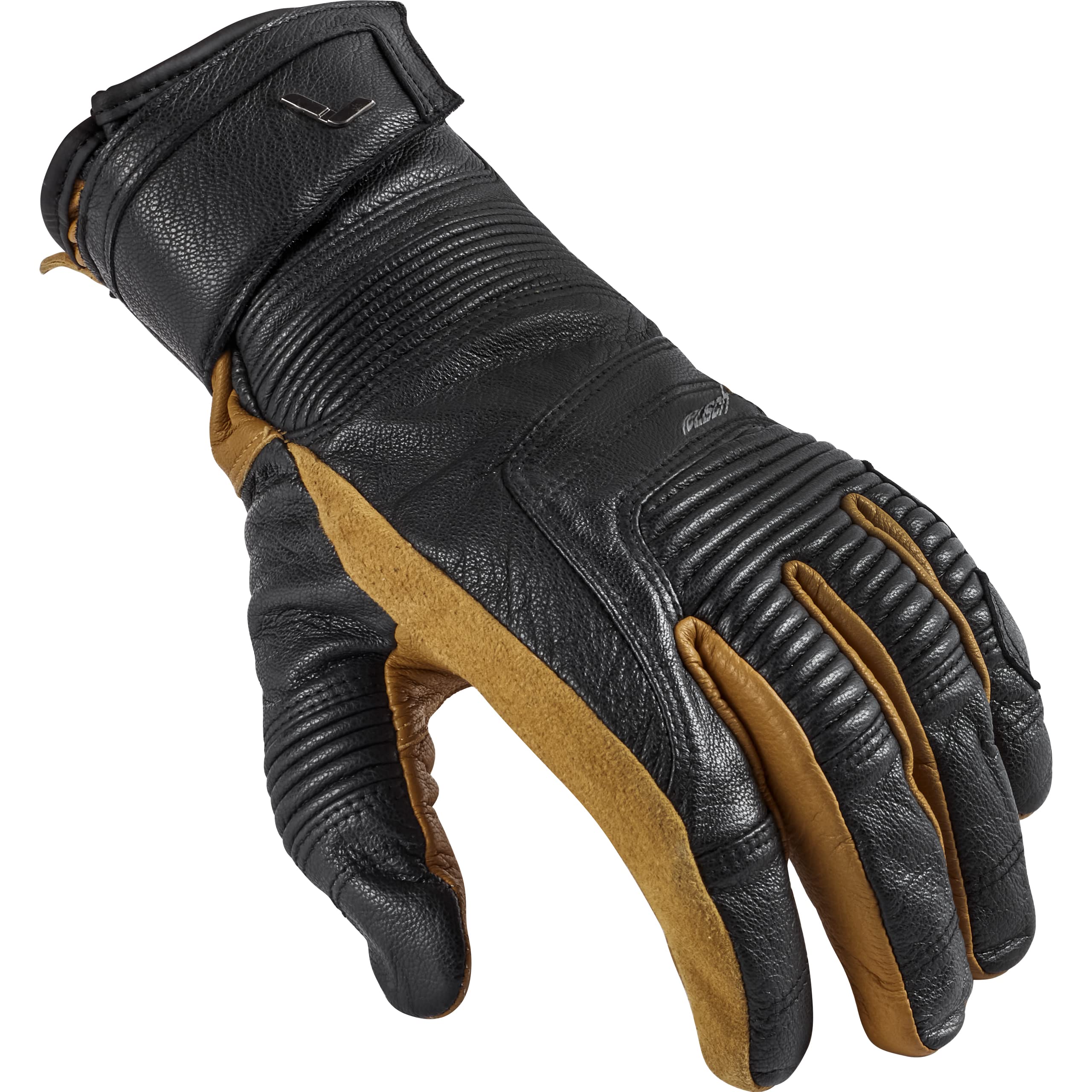 Reusch Motorradhandschuhe lang Motorrad Handschuh Urban Cruiser Lederhandschuh lang schwarz 9,5, Herren, Lifestyle, Ganzjährig