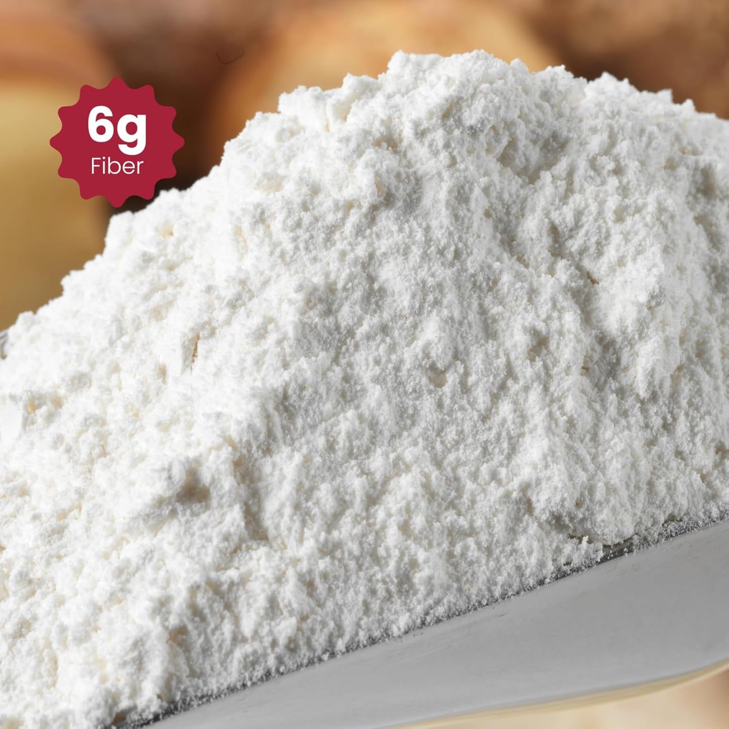 WiO SmartFoods™ All-Purpose Flour, 5-lb. Low-Carb, Fat-Free, Sugar-Free, Flour for Baking, Cooking, and More