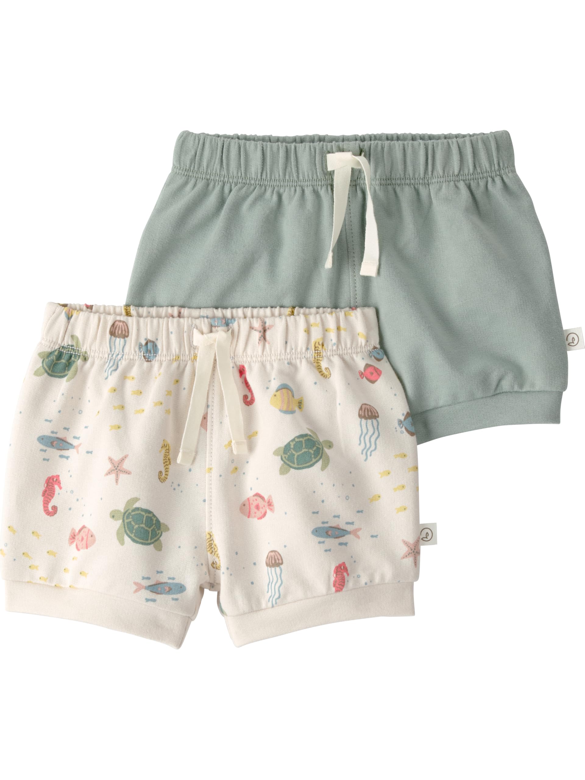 Little Planet by Carter's Baby 2-Pack Shorts Made with Organic Cotton