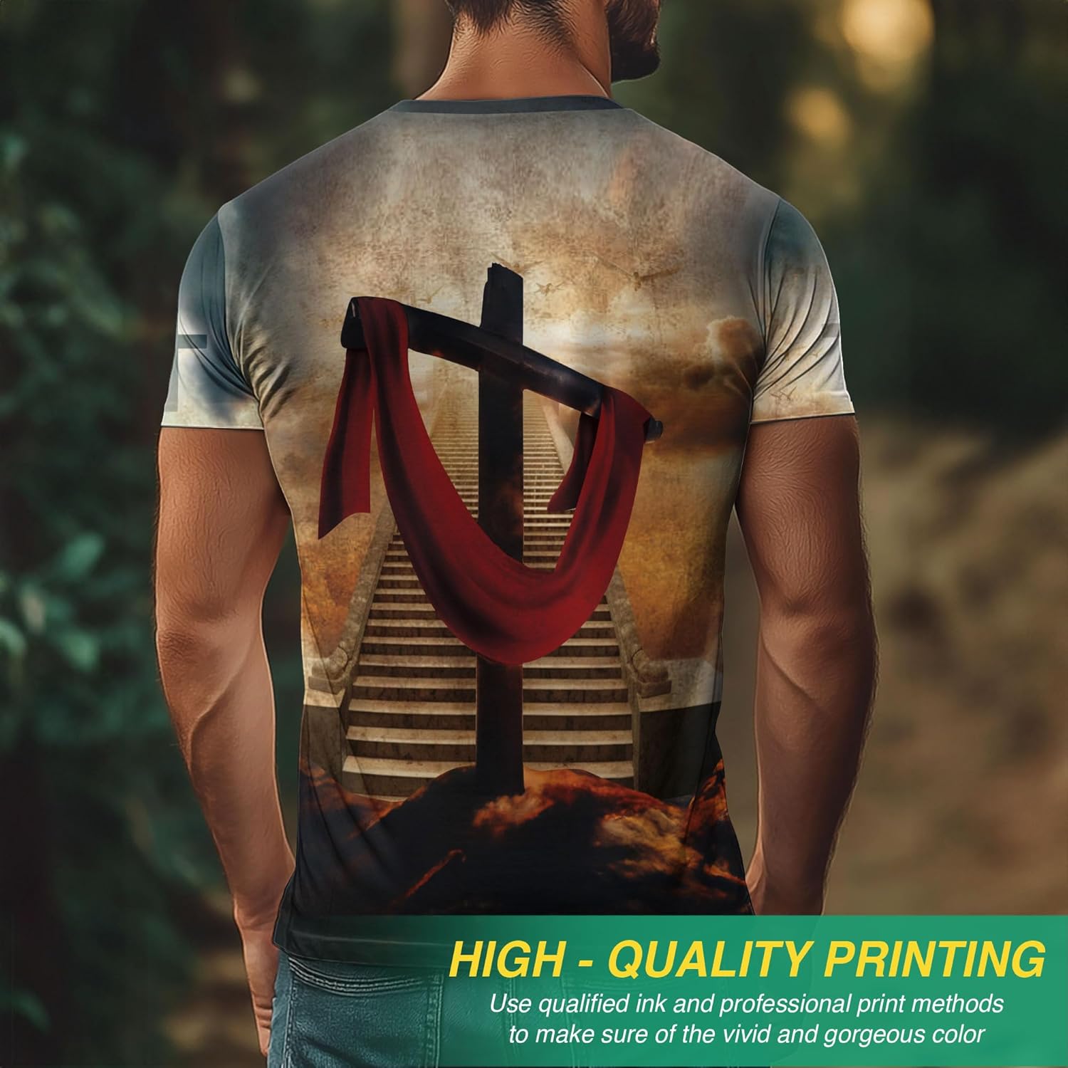 Jesus The Way The Truth and The Life Shirt, Christian Shirts for Men, Religious Shirts for Men - Image 2