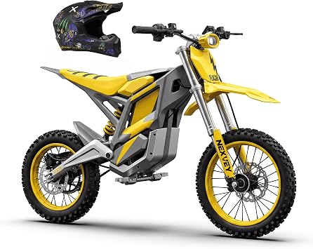 Flash Electric Dirt Bike for Teens & Adults Age 13+, 4000W Peak Motor 48V 22.5AH Battery Off-Road Motorcycle, 35MPH Fast E-Bike with Dual Hydraulic Suspension Brakes