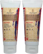 Jadience Muscle & Joint Therapeutic Pain Relief Cream Analgesic for Lower Back Neck Elbow Knee Muscle Arthritis Inflammation Pain Relief and Recovery - Natural Eastern Royal Asian Family 2 Pack 4.5oz