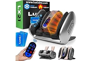 Lunix LX21 Feet Massager: Shiatsu Relief for Plantar Fasciitis