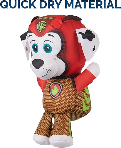 Miniatura 4 de Swimways Paw Patrol AquaPups Marshall Swim Huggable, juguetes de la Patrulla Canina, juguetes de baño y juguetes de playa, animal de peluche