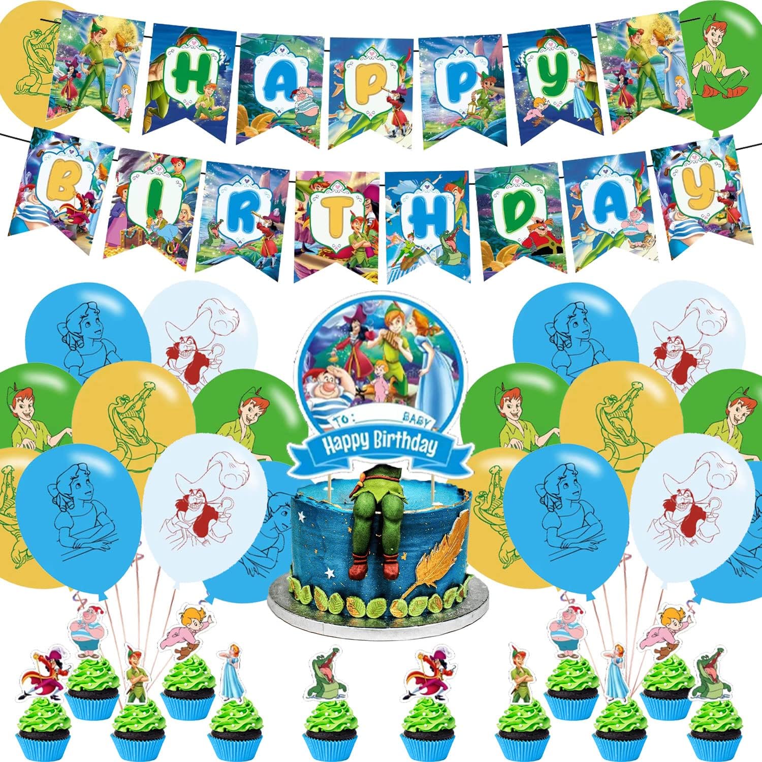 Peter's Party Supplies - Decorations & Favors for Boys & Girls Birthdays