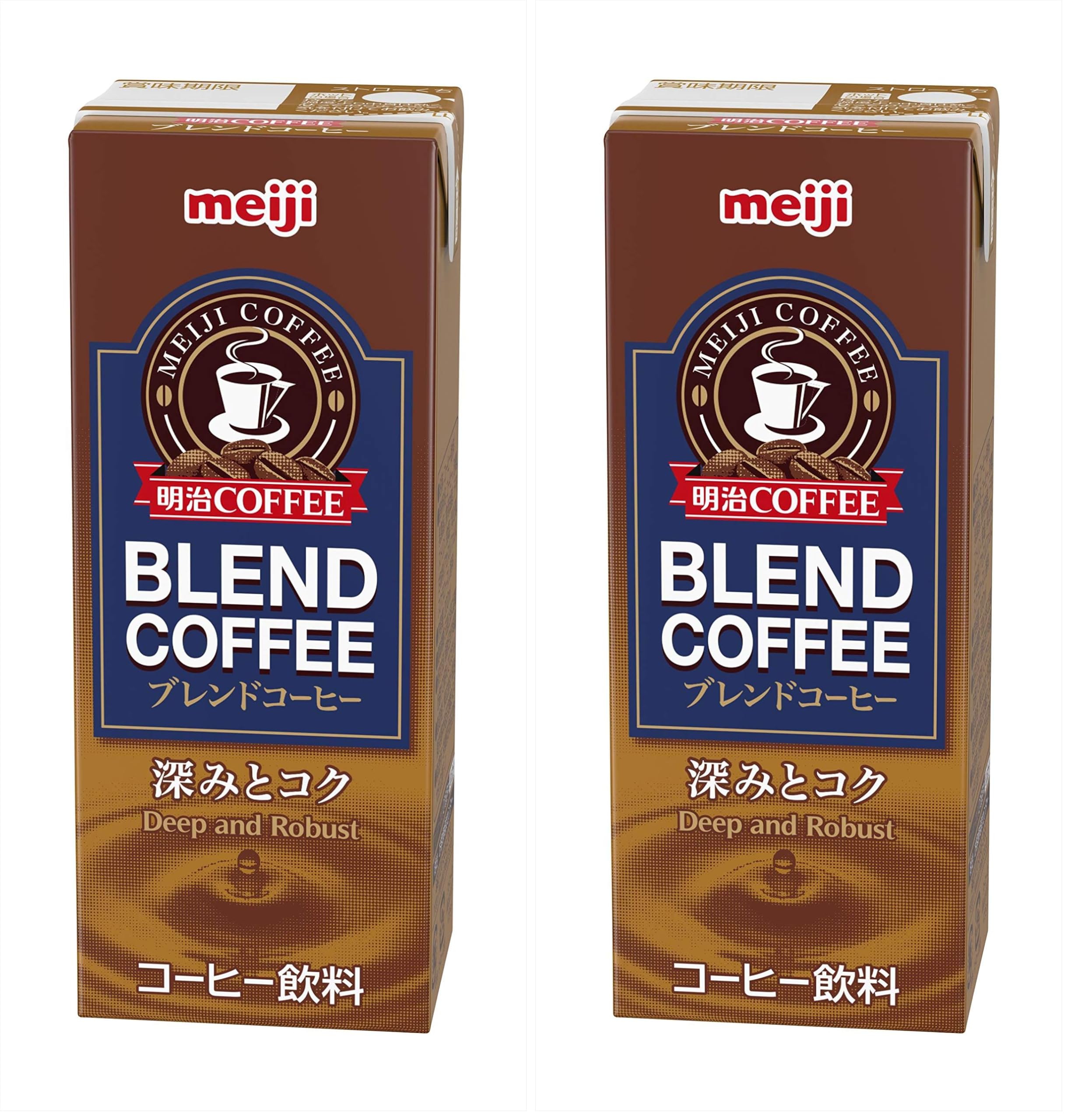 Amazon.co.jp: 明治 液体 COFFEE ブレンドコーヒー 200ml [紙パック