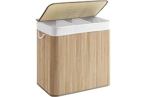 3-Section Laundry Hamper by SONGMICS - The Ultimate Laundry Solution